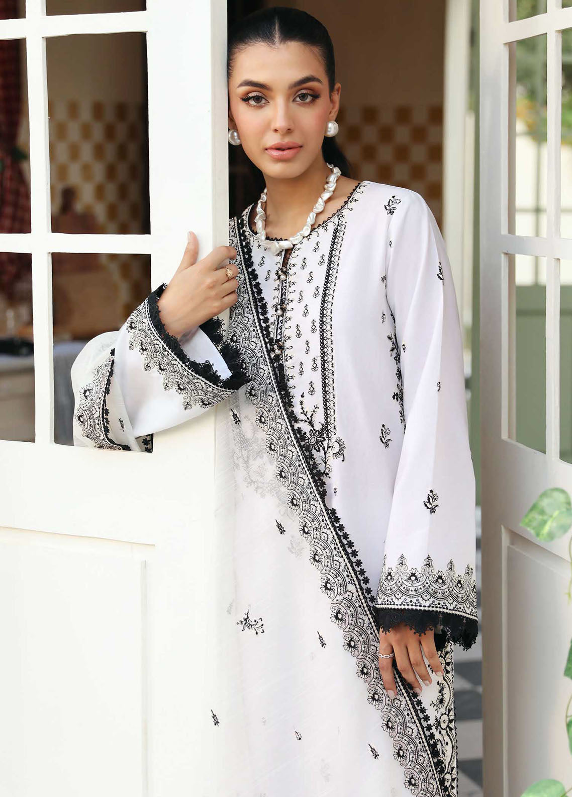 Kanwal Malik Pret Embroidered Lawn 3 Piece Suit Celine