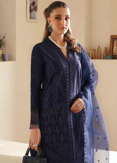 Kanwal Malik Pret Embroidered Lawn 3 Piece Suit Rachael