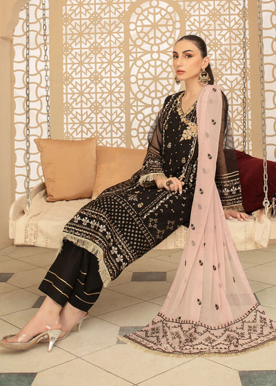 Shamooz Pret Embroidered Organza 3 Piece Suit SHM23K SEM-0505 Gul Bano