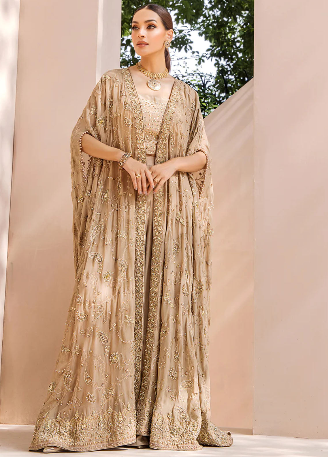 Malook By Shazia Ovais Pret Formal Chiffon 3 Piece Suit MWE-008 Kiran