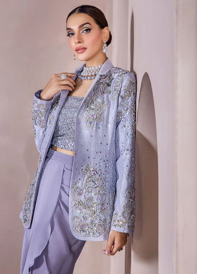 Malook By Shazia Ovais Pret Formal Silk 3 Piece Suit MWE-011 Charming