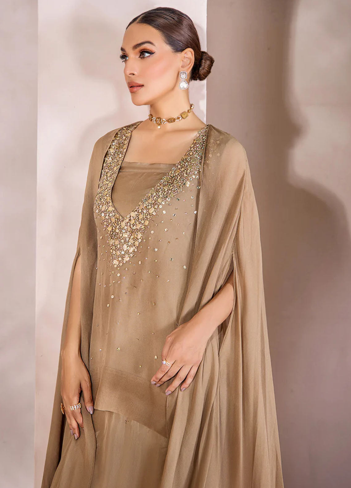 Malook By Shazia Ovais Pret Formal Chiffon 3 Piece Suit MWE-012 Zaria