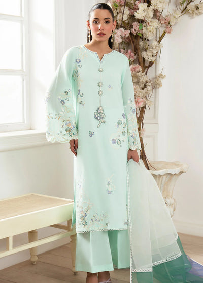 Kiana by Imrozia Pret Embroidered Lawn 2 Piece Suit SP-73 Dina