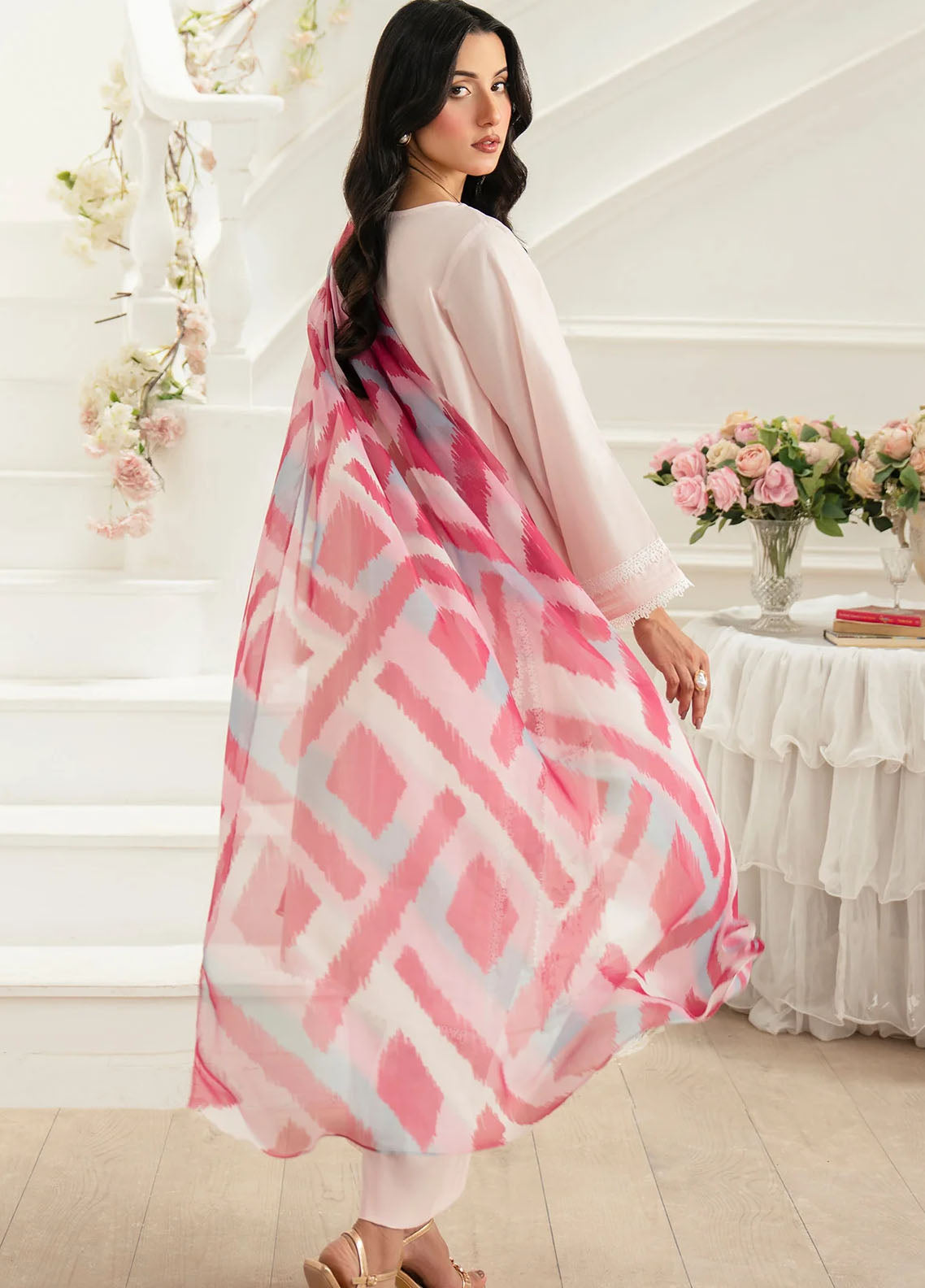 Kiana by Imrozia Pret Embroidered Lawn 2 Piece Suit SP-84 Nessa
