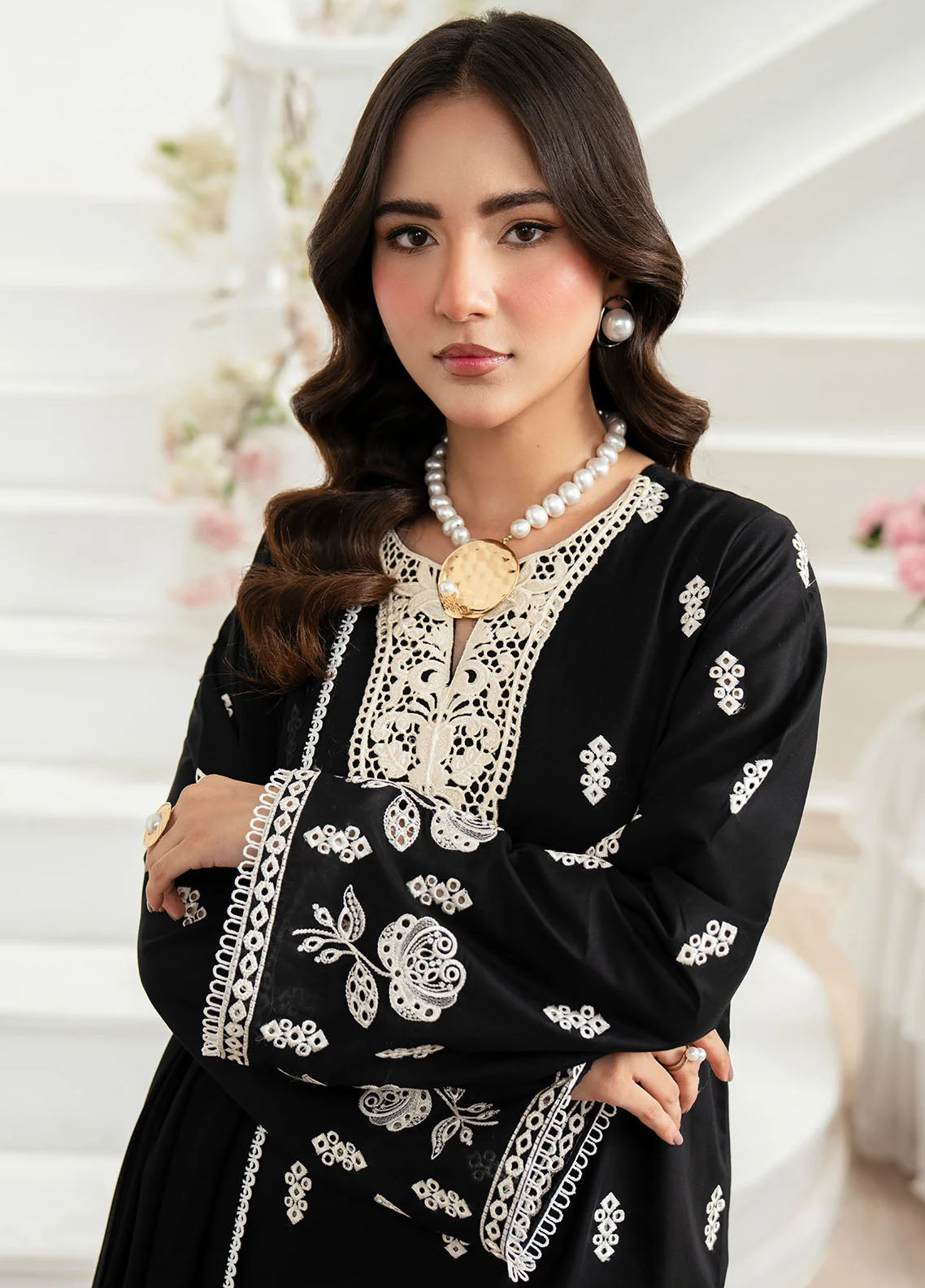 Kiana by Imrozia Pret Embroidered Lawn 2 Piece Suit SP-86 Calla