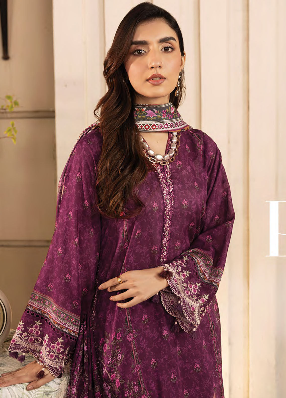 Komal by Lakhany Unstitched Summer Collection 2025 LG-AR-0133