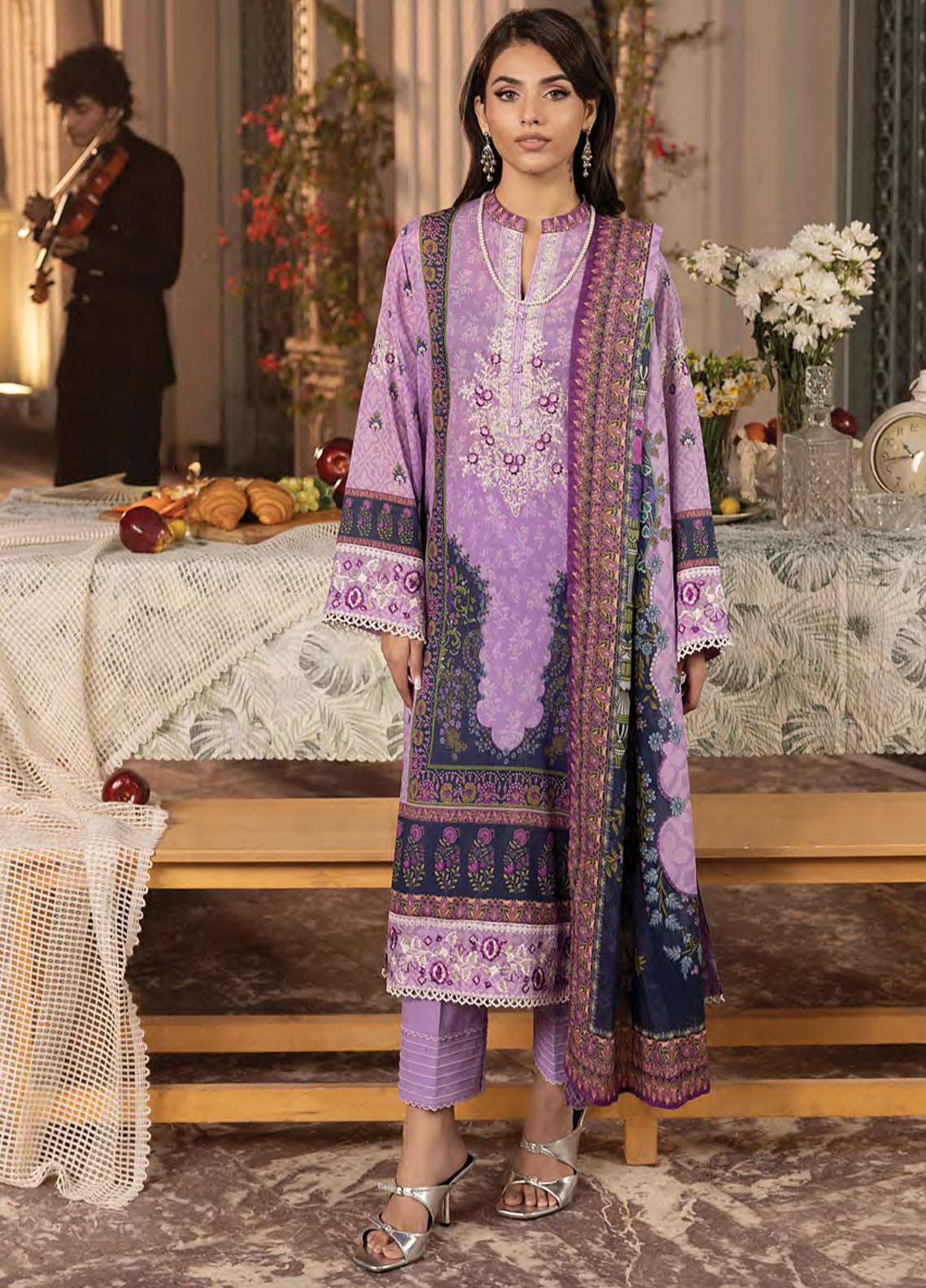 Komal by Lakhany Unstitched Summer Collection 2025 LG-RL-0179