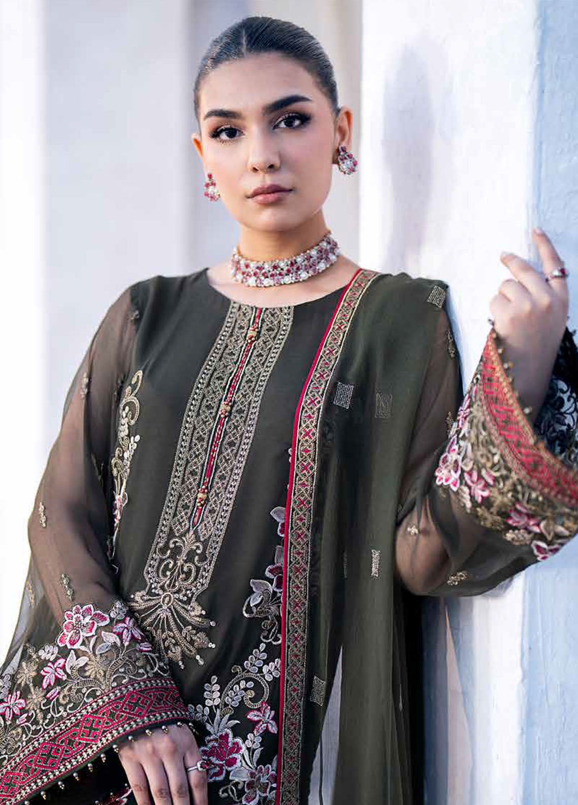 Kuch Khas By Flossie Luxury Chiffon Collection 2024 Vol-15 K-1504 Raha