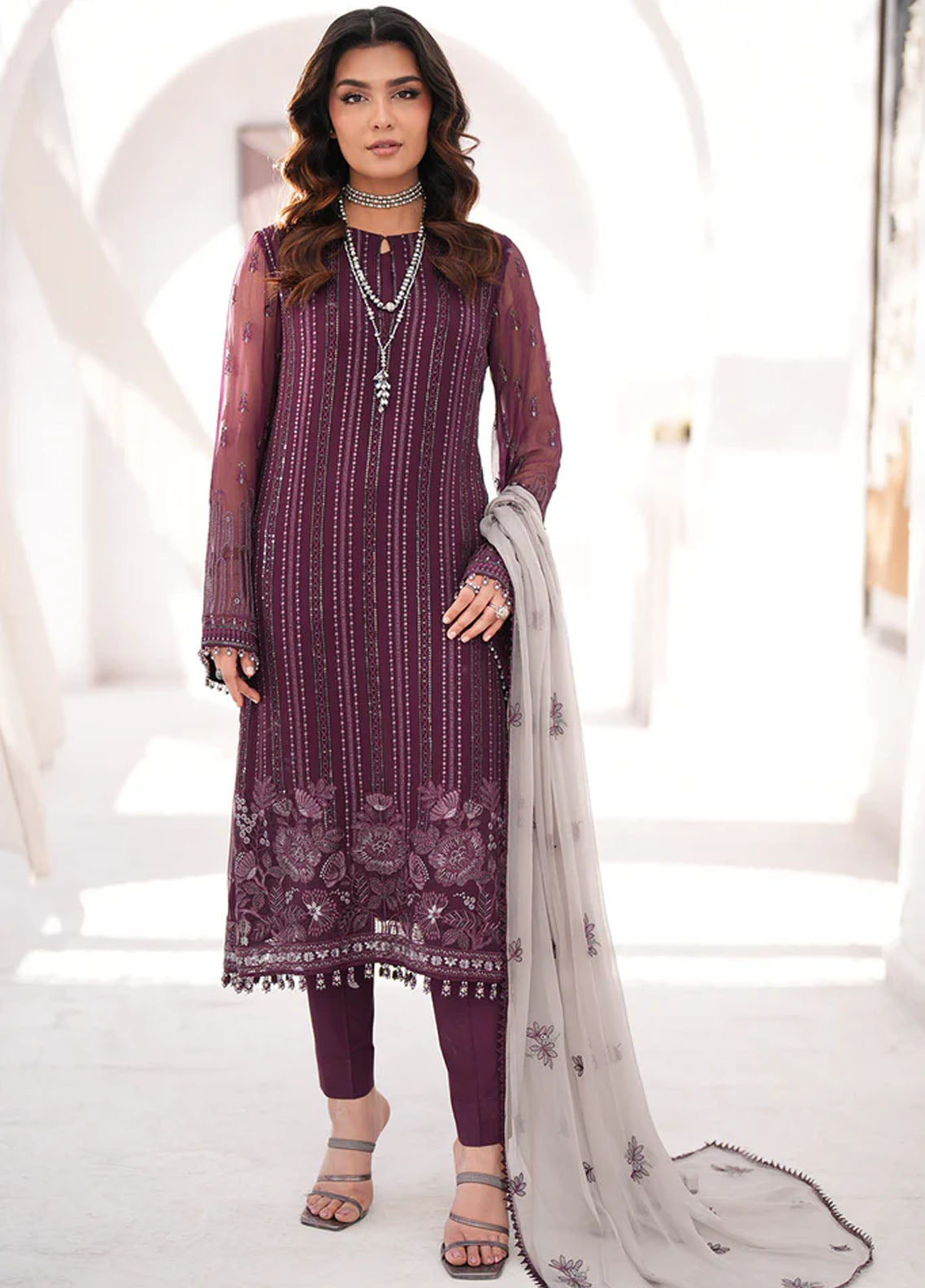 Kuch Khas By Flossie Luxury Chiffon Collection 2024 Vol-15 K-1509 Claire