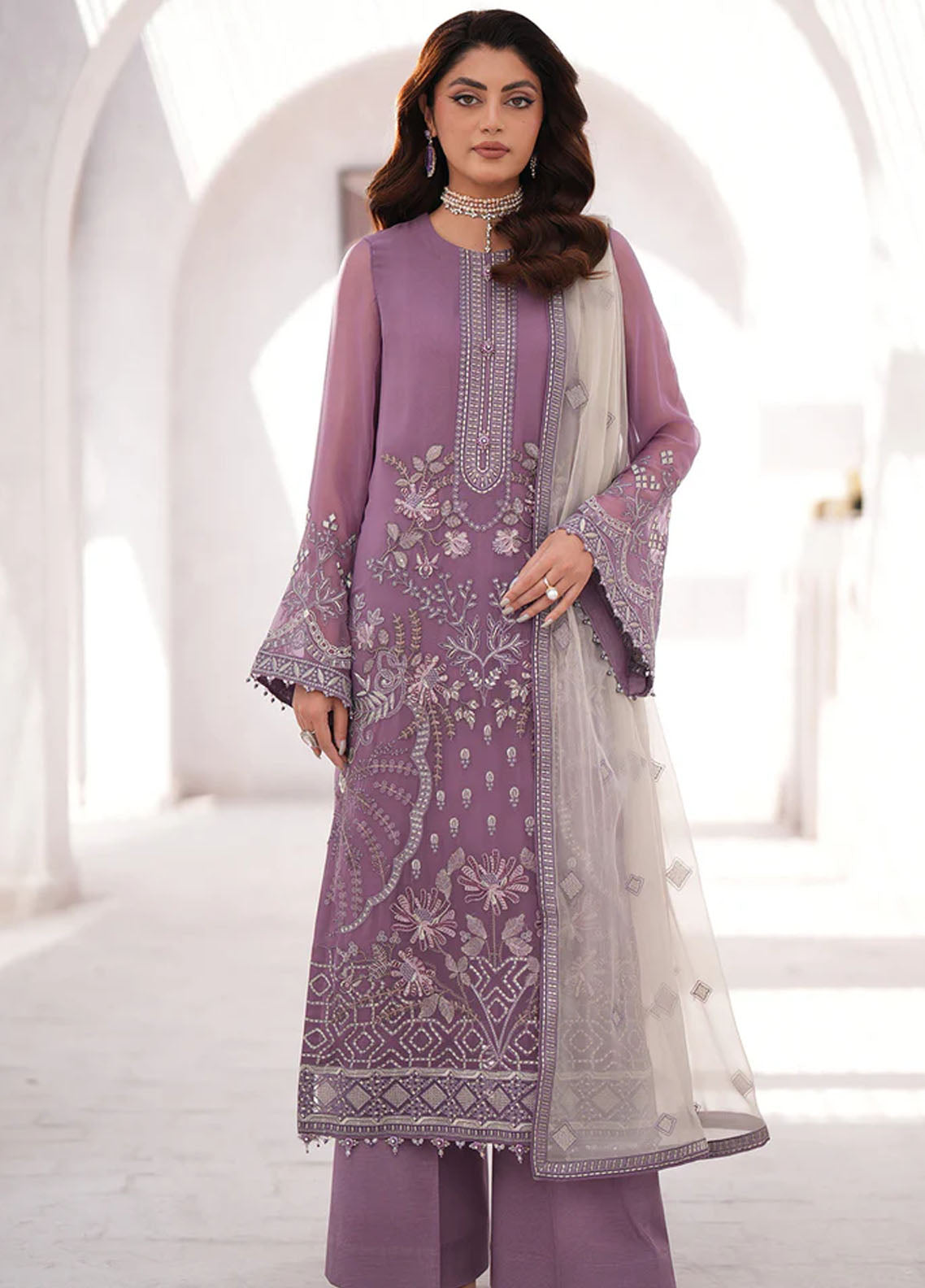 Kuch Khas By Flossie Luxury Chiffon Collection 2024 Vol-15 K-1510 Reya