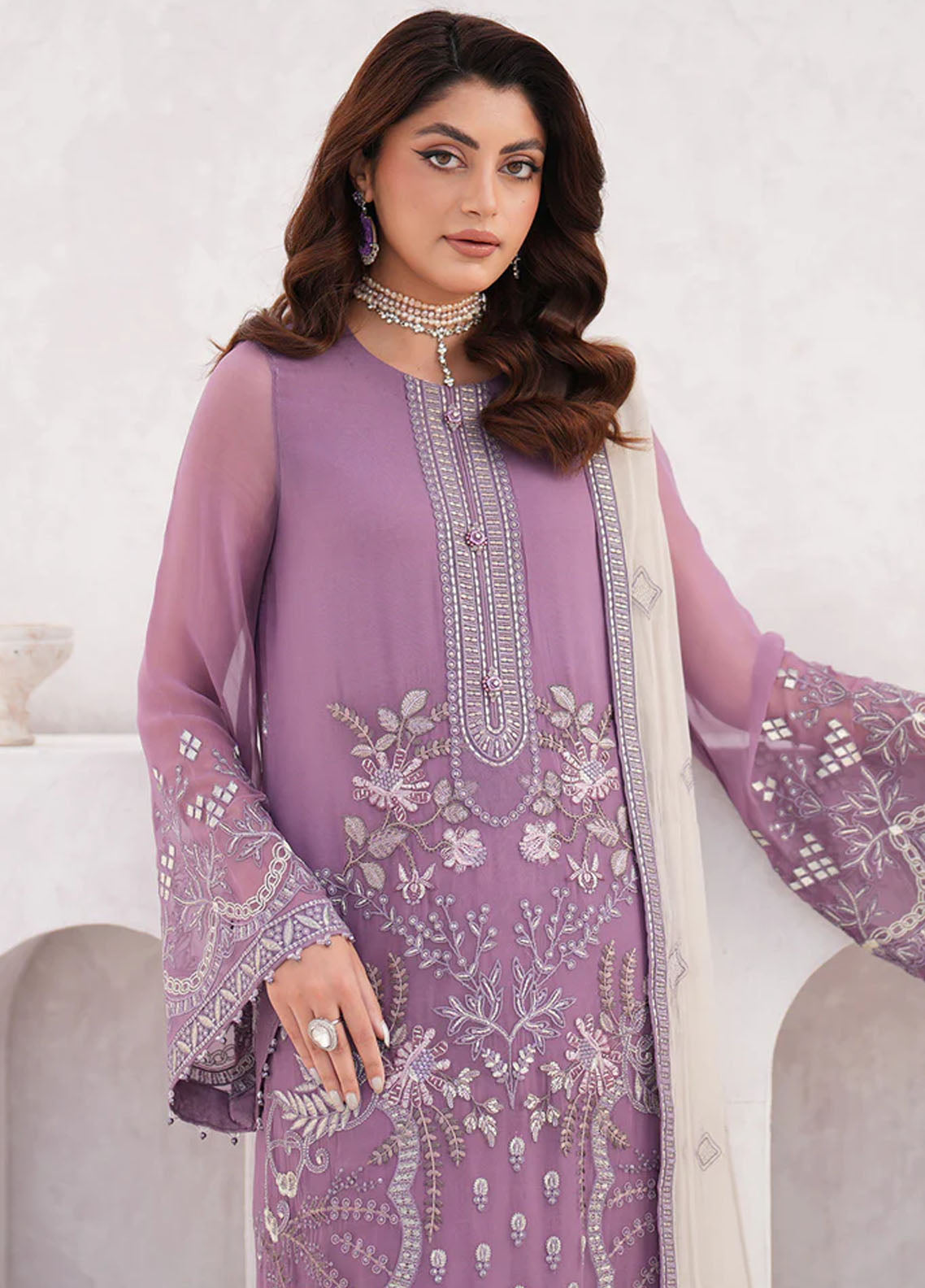 Kuch Khas By Flossie Luxury Chiffon Collection 2024 Vol-15 K-1510 Reya