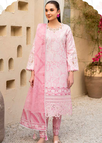 Levana by Alizeh Fashion Embroidered Lawn Suits Unstitched 3 Piece D-7026 Perla