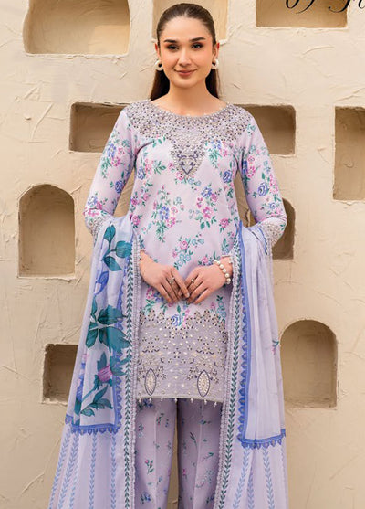 Levana by Alizeh Fashion Embroidered Lawn Suits Unstitched 3 Piece D-7029 Flake