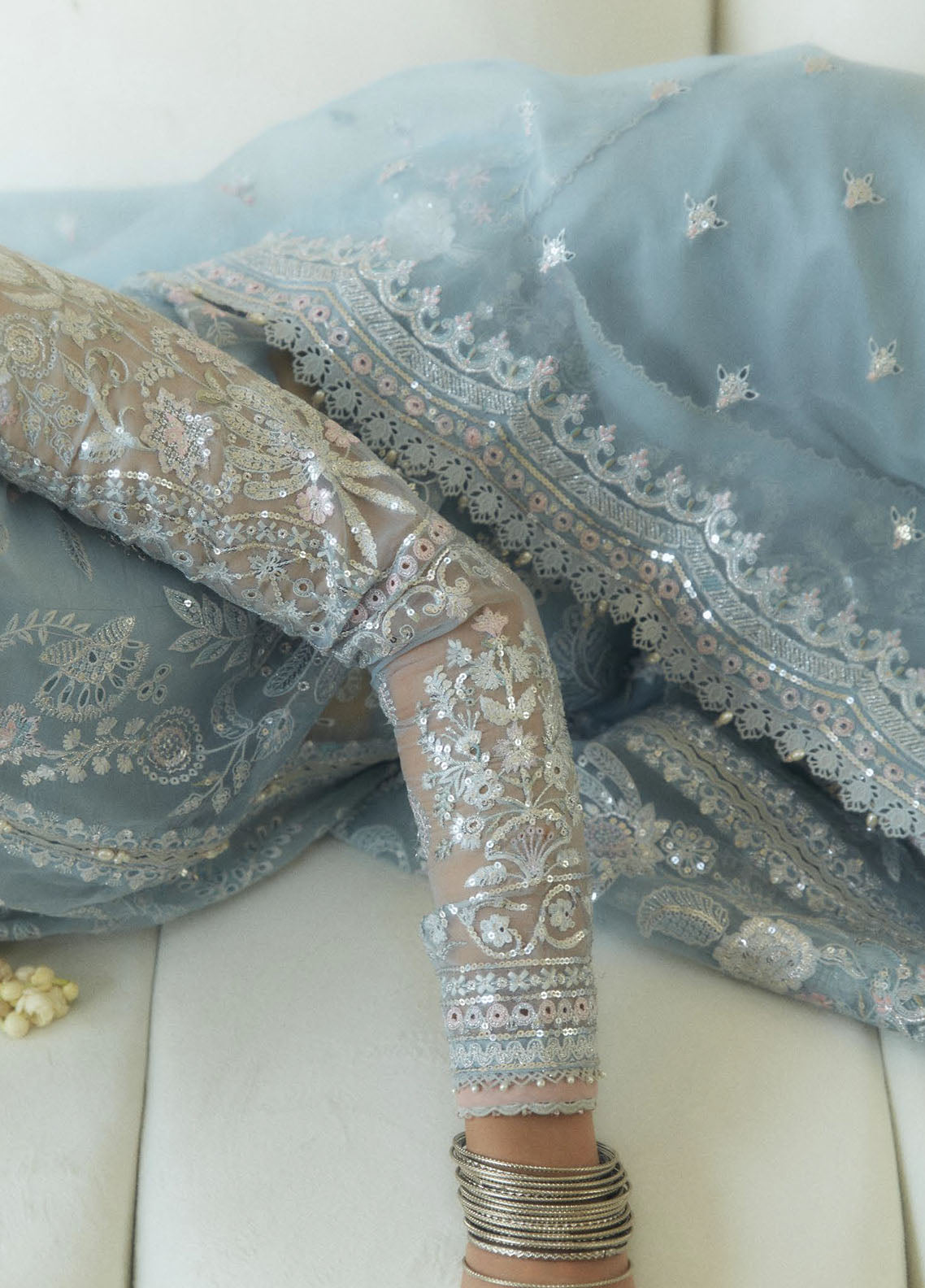 Lovent by Zara Shahjahan Wedding Unstitched Collection 2025 D5 Ciel