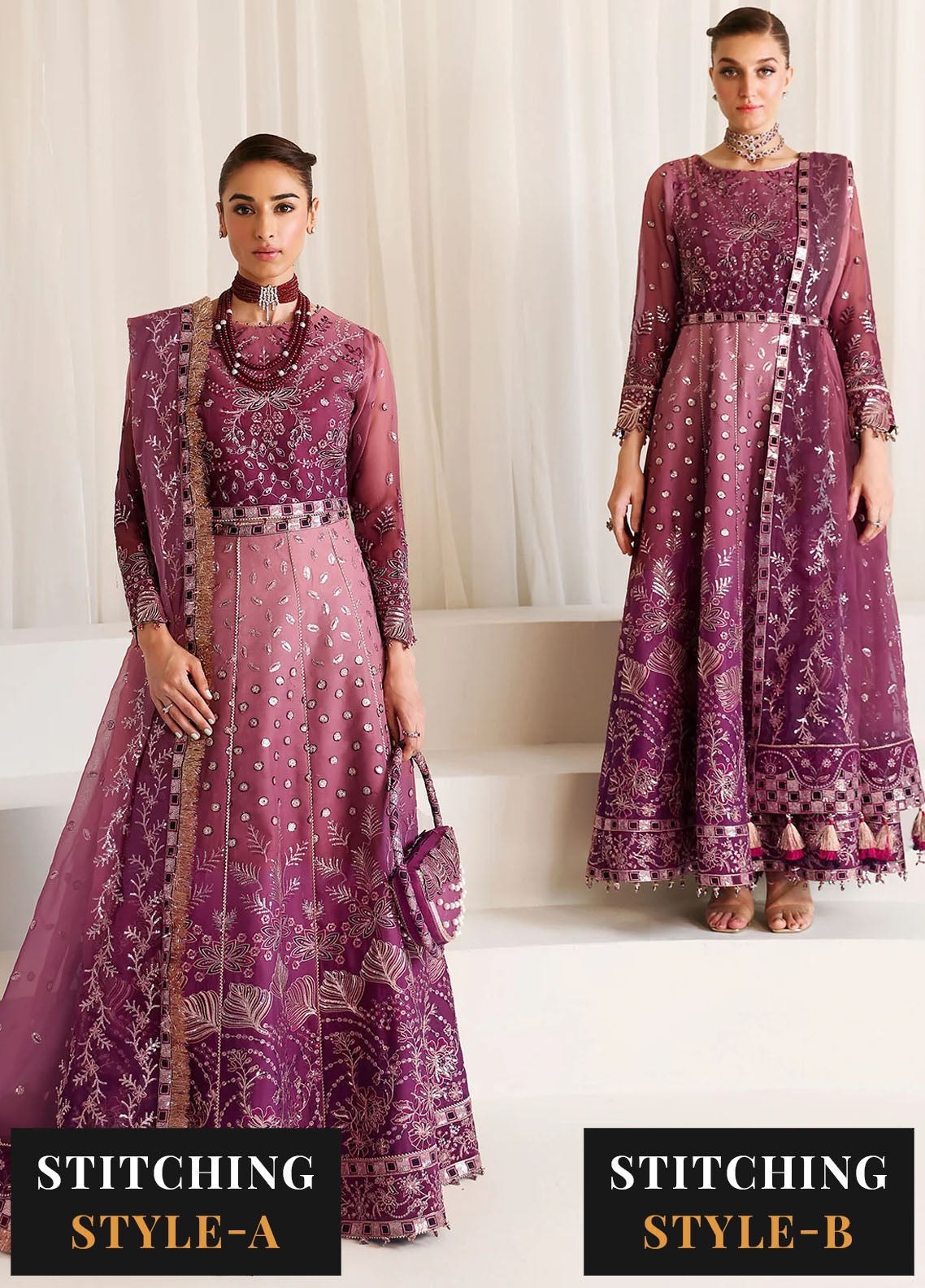 La Ruhe By Alizeh Fashion Unstitched Formals Collection 2024 2178 Opal