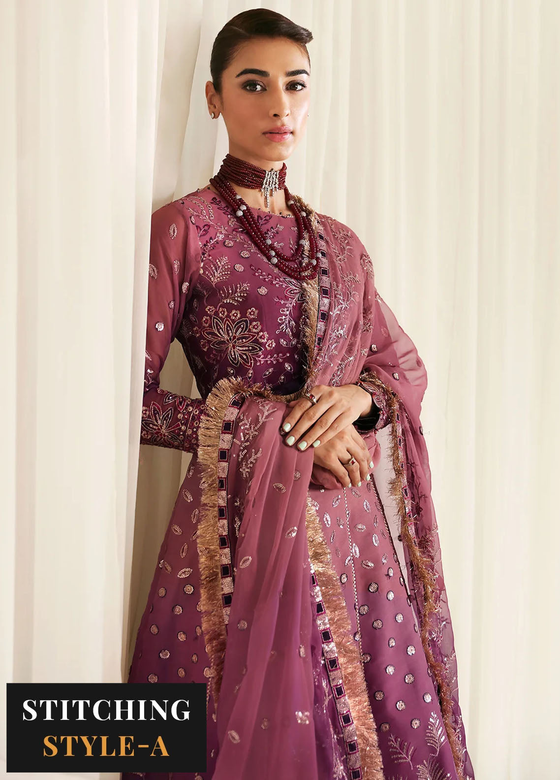 La Ruhe By Alizeh Fashion Unstitched Formals Collection 2024 2178 Opal