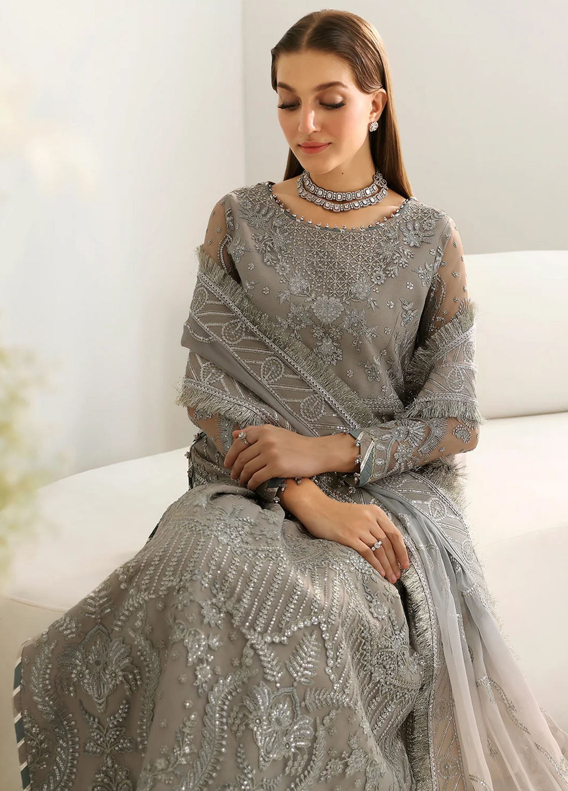 La Ruhe By Alizeh Fashion Unstitched Formals Collection 2024 2179 Lisya