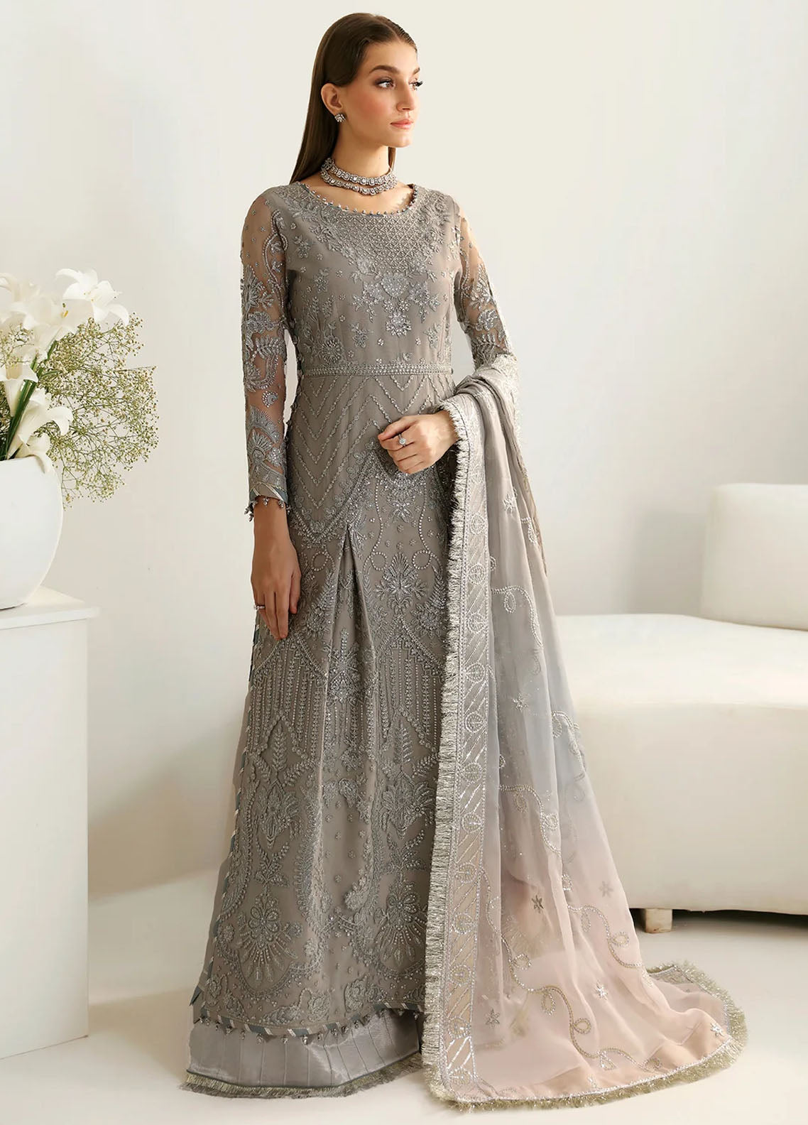 La Ruhe By Alizeh Fashion Unstitched Formals Collection 2024 2179 Lisya