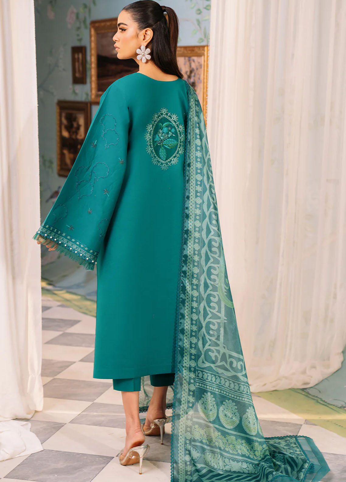 La Hira by Bin Ilyas Spring Summer Collection 2024 207A