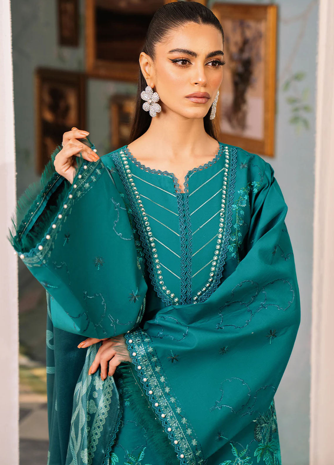 La Hira by Bin Ilyas Spring Summer Collection 2024 207A