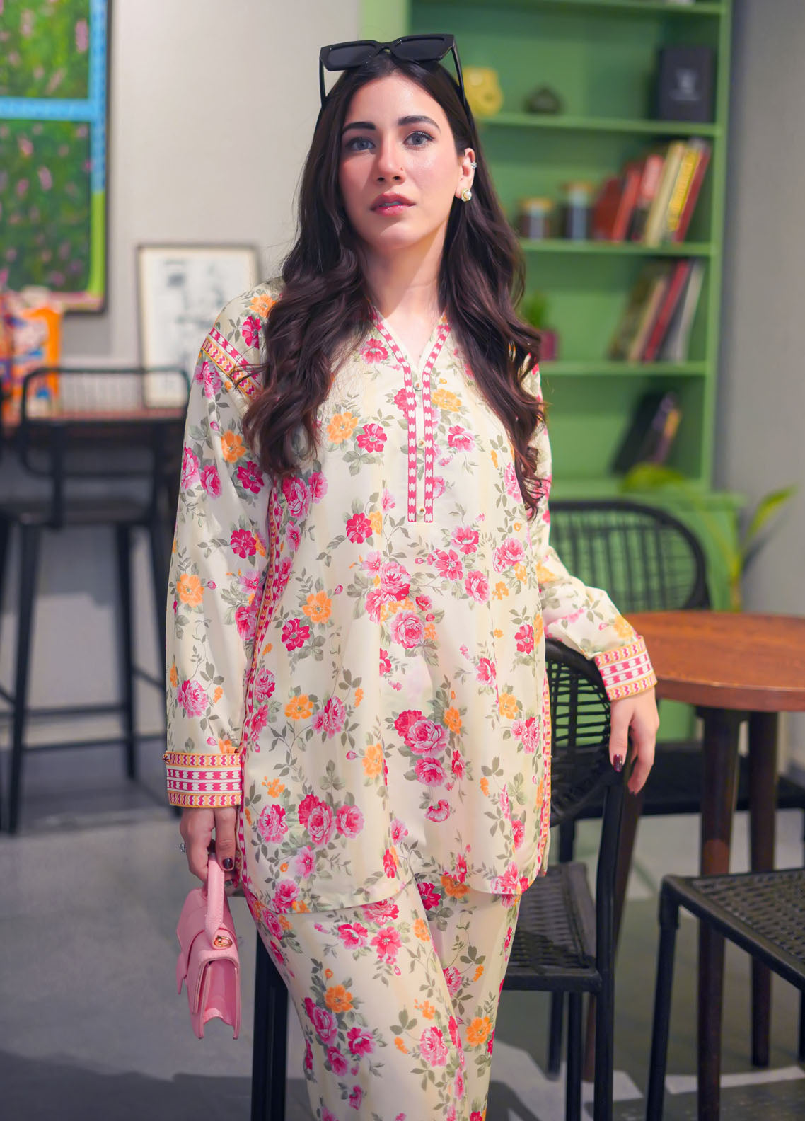 Lakhany Casual Pret Printed Cambric 2 Piece Suit LSM-3783