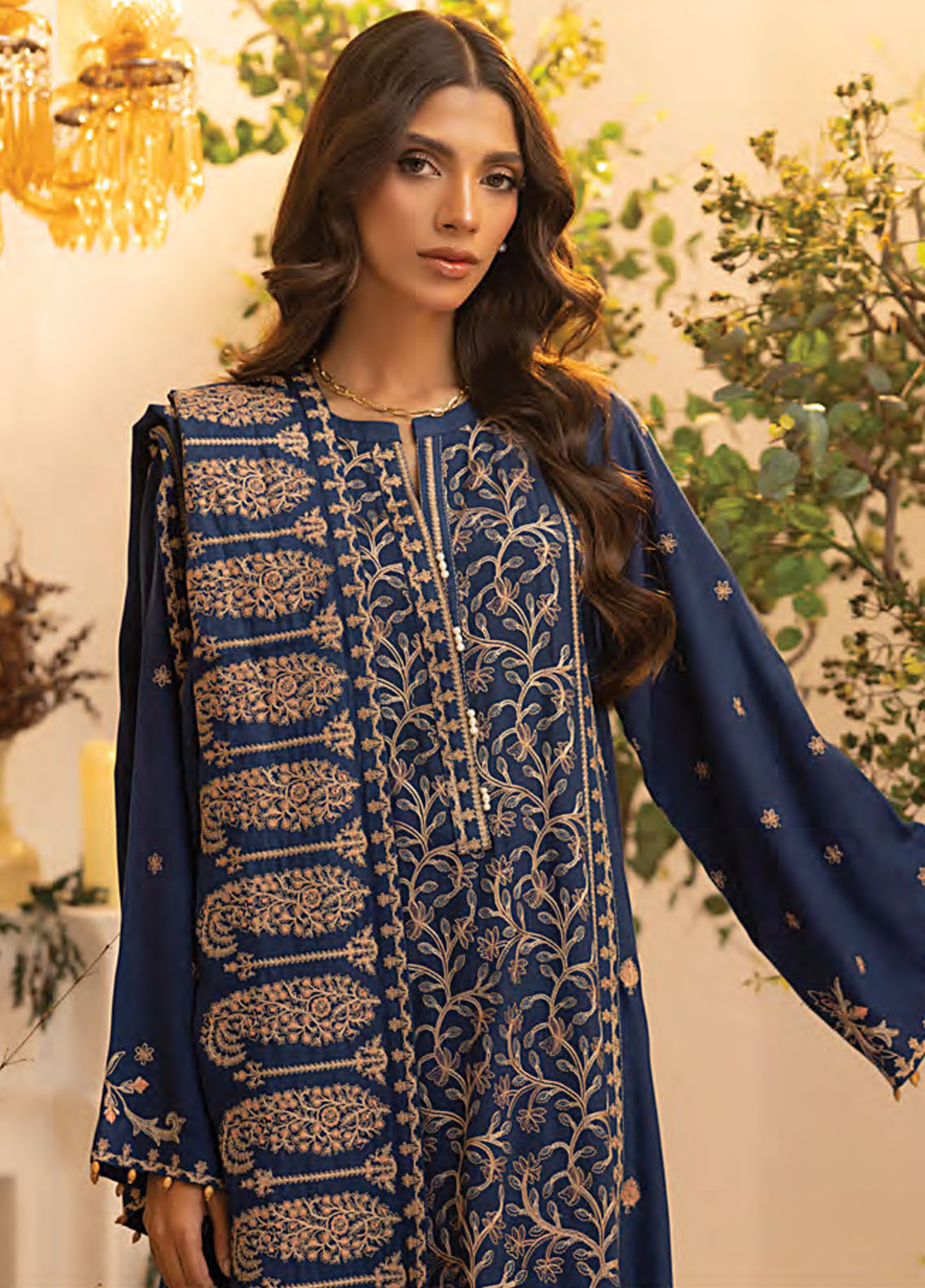 Lakhany Unstitched Winter Collection 2024 LG-IZ-0248