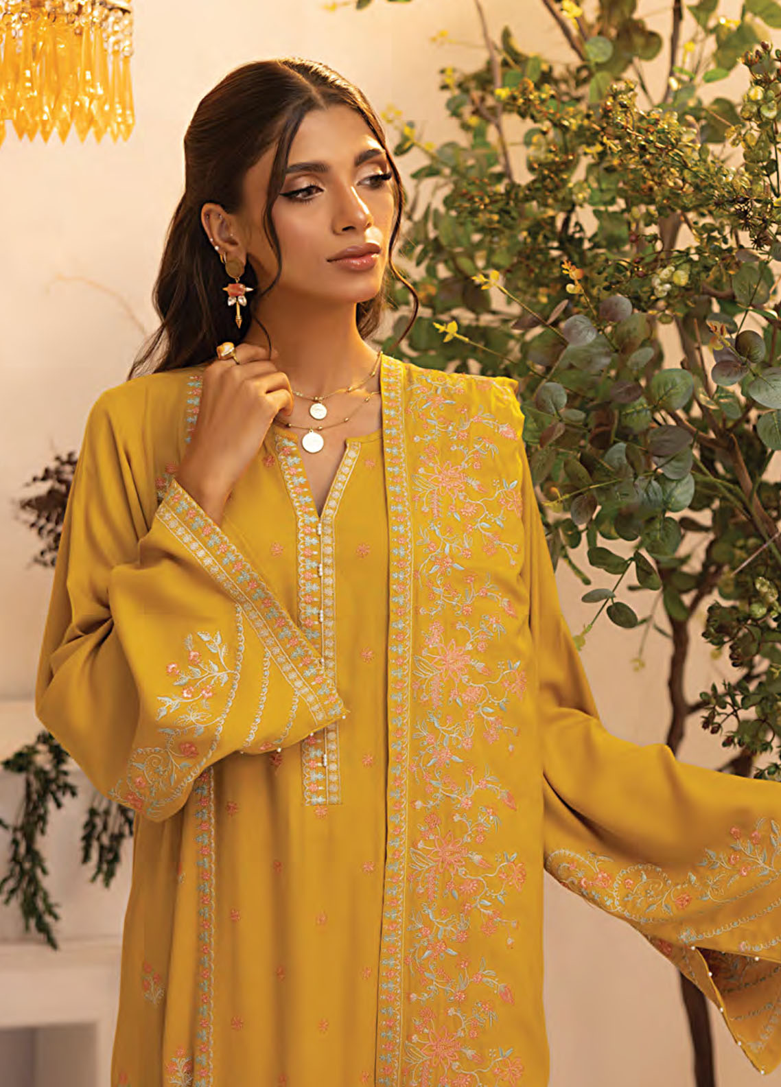 Lakhany Unstitched Winter Collection 2024 LG-IZ-0249