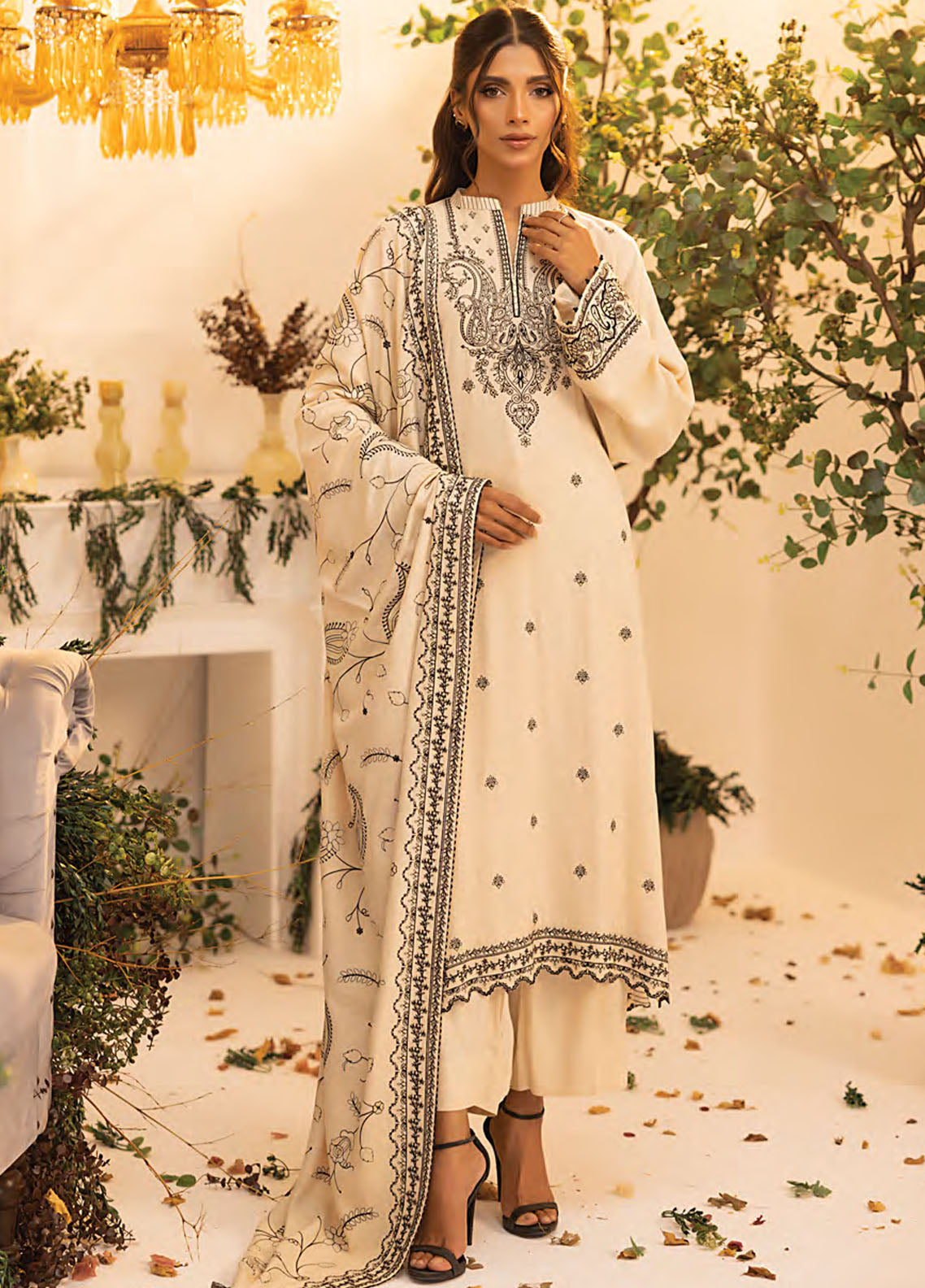 Lakhany Unstitched Winter Collection 2024 LG-SK-0238