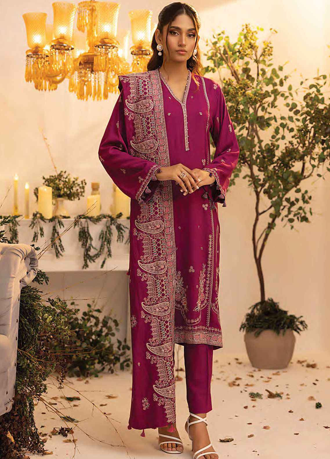 Lakhany Unstitched Winter Collection 2024 LG-UB-0089