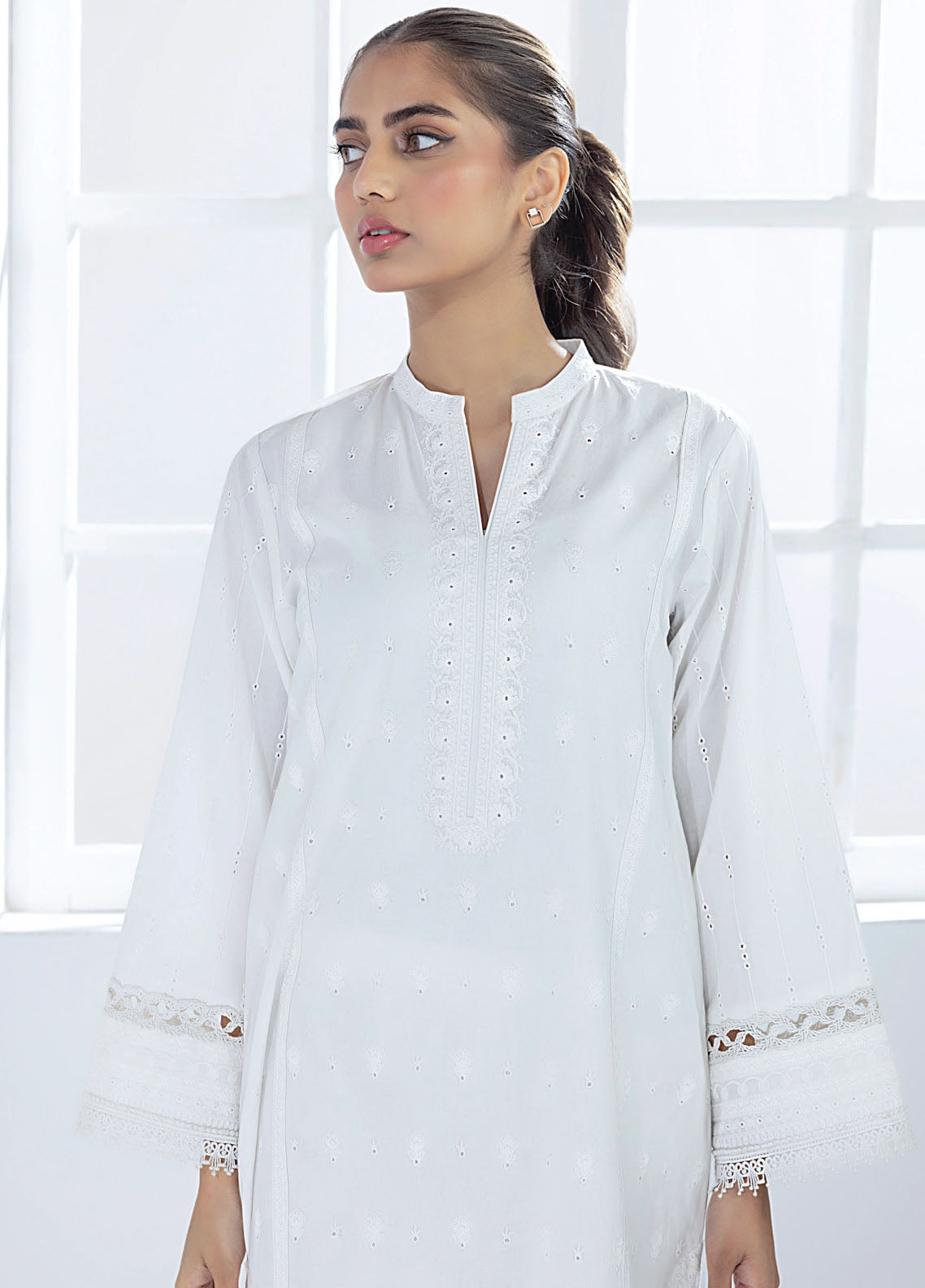 Lakhany Pret Embroidered Cambric Kurti LG-SR-0174