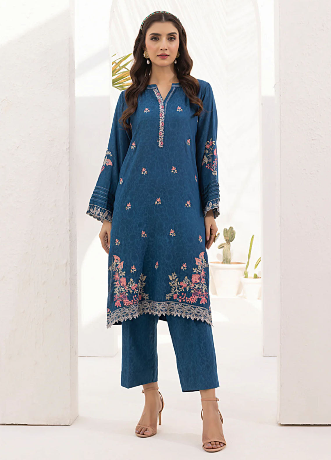 Lakhany Pret Embroidered Jacquard 2 Piece Suit LG-RL-0131