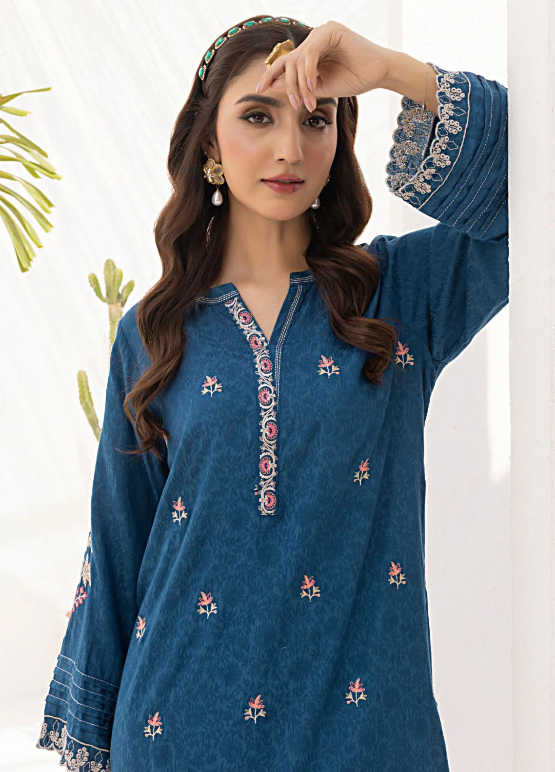 Lakhany Pret Embroidered Jacquard 2 Piece Suit LG-RL-0131