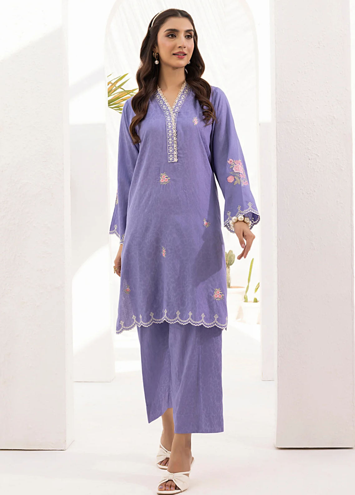 Lakhany Pret Embroidered Jacquard 2 Piece Suit LG-UB-0099