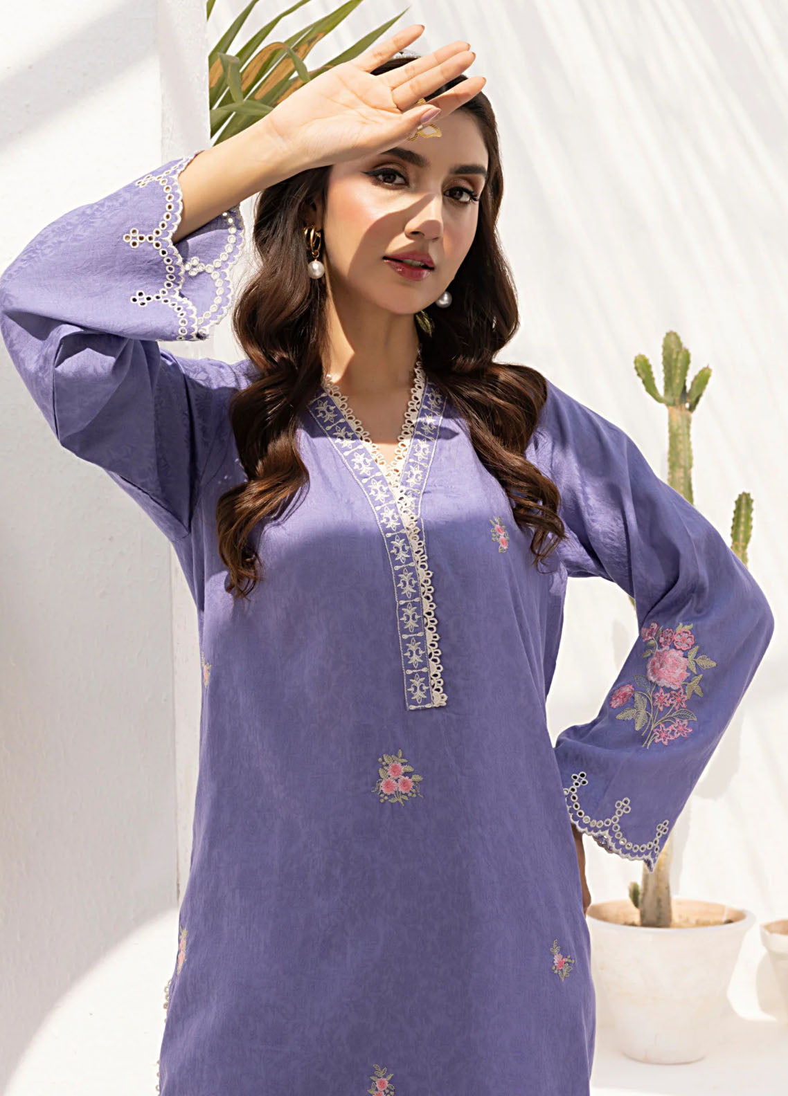 Lakhany Pret Embroidered Jacquard 2 Piece Suit LG-UB-0099