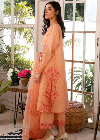 Lakhany Pret Embroidered Raw Silk 3 Piece Suit LG-UB-0022