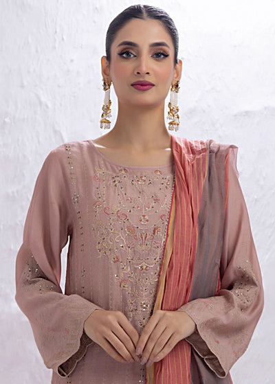 Lakhany Pret Embroidered Silk Net 3 Piece Suit LG-AS-0017