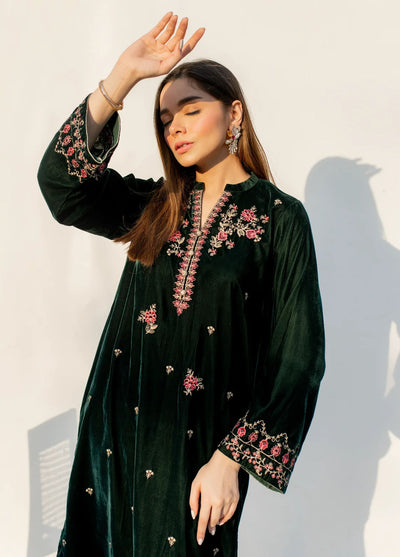 Lakhany Pret Embroidered Velvet Kurti LG-IZ-0254