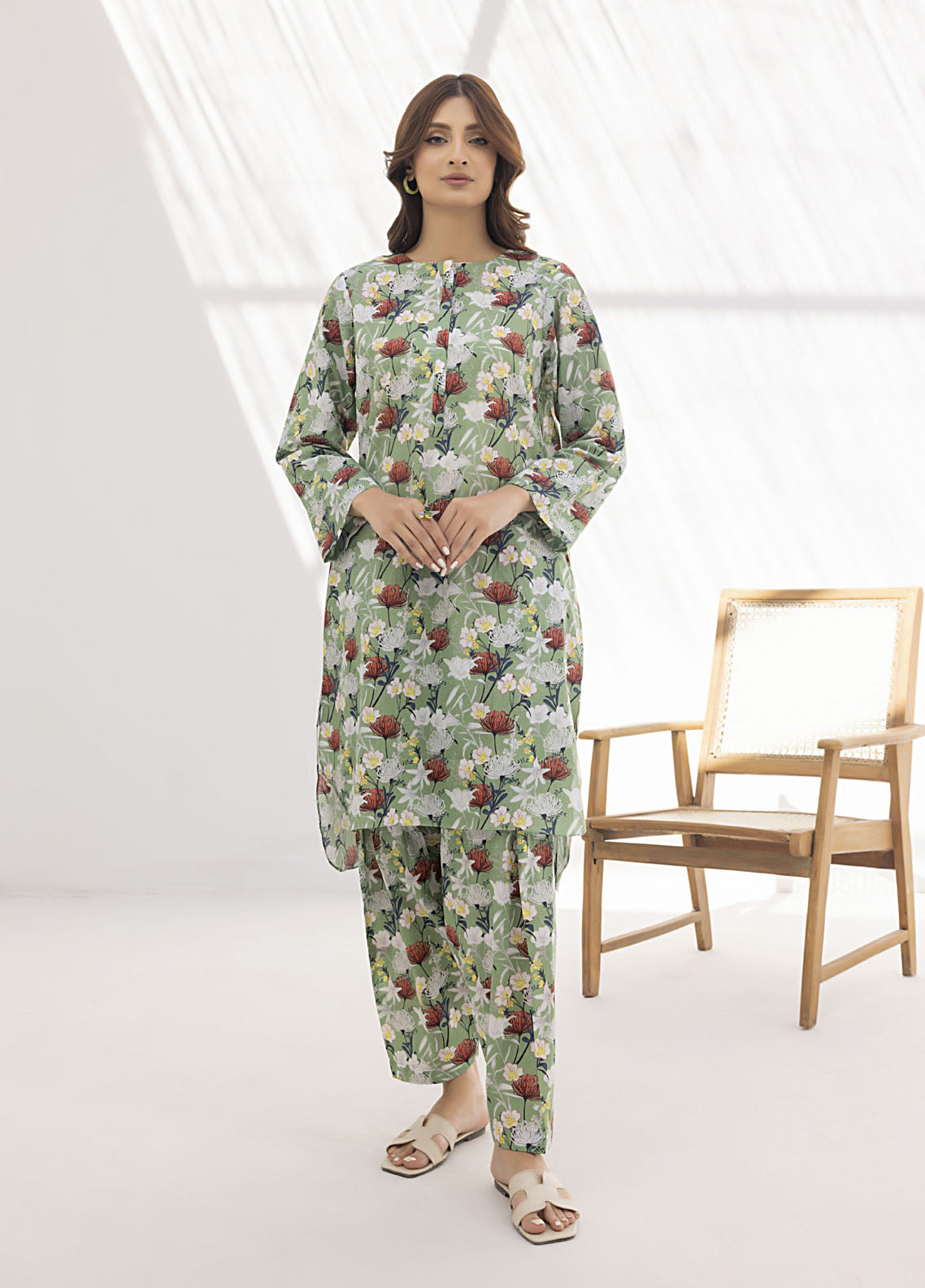 Lakhany Pret Printed Cambric 2 Piece Suit LG-IZ-0073