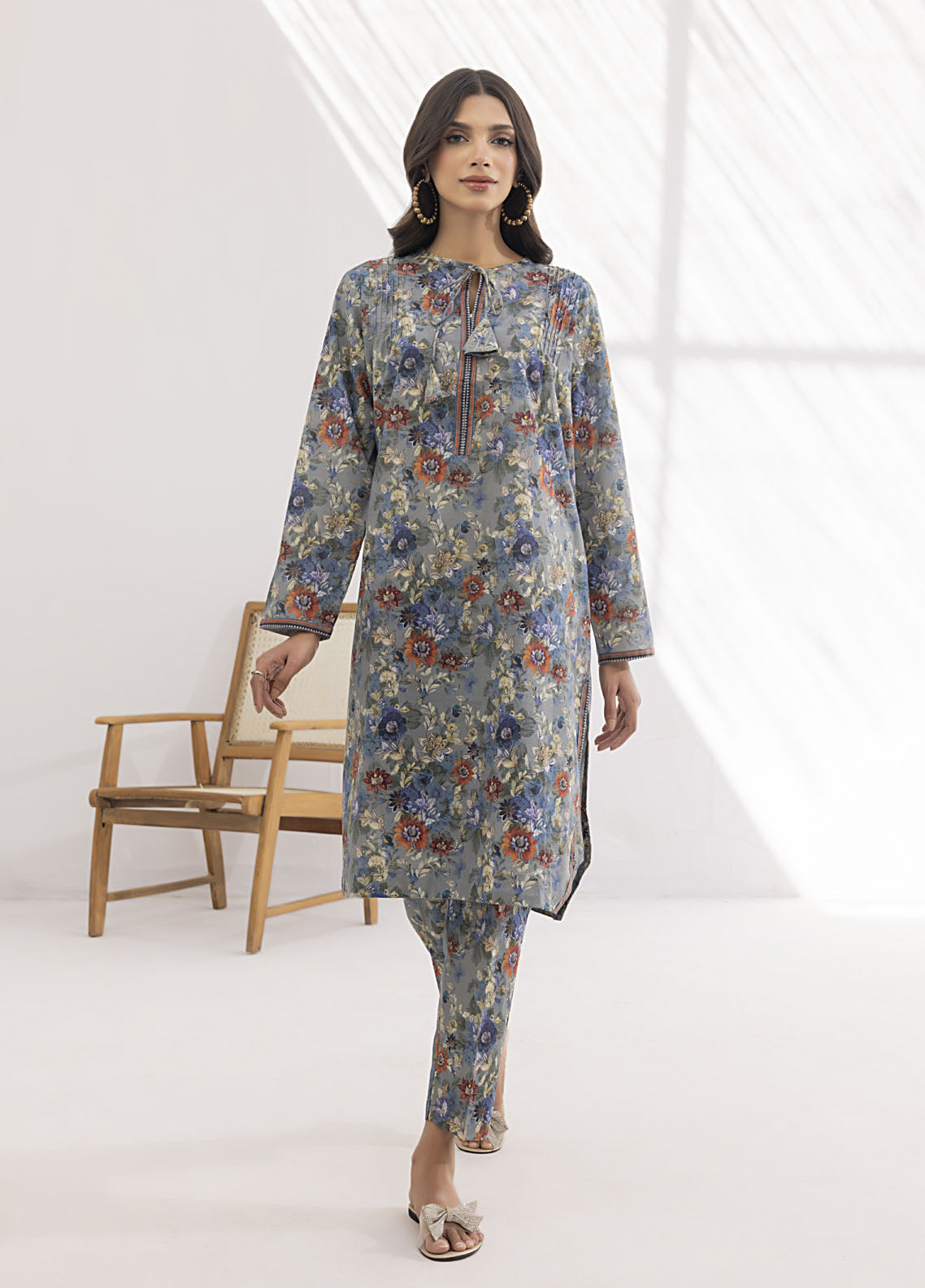 Lakhany Pret Printed Cambric 2 Piece Suit LG-SR-0157