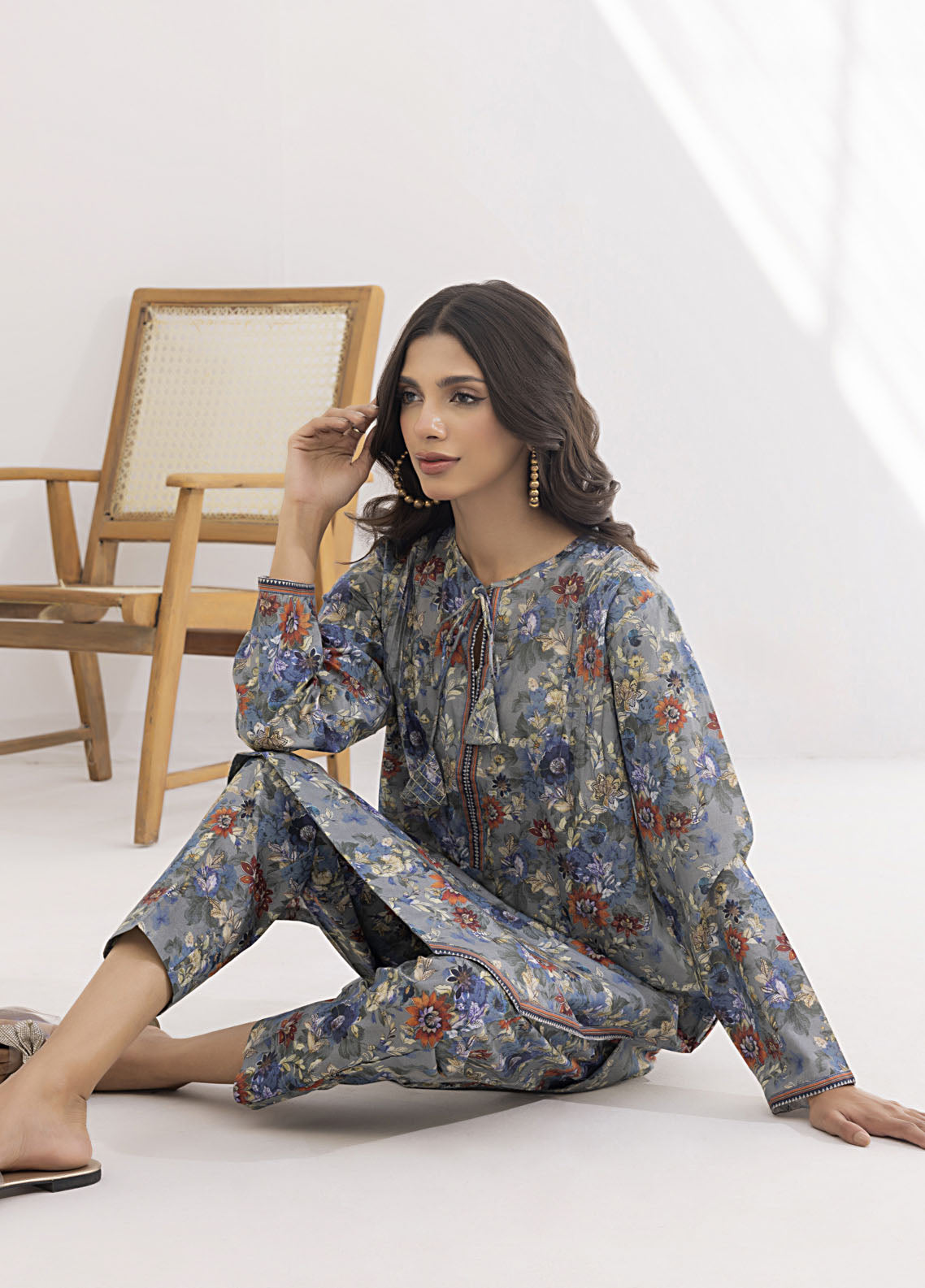 Lakhany Pret Printed Cambric 2 Piece Suit LG-SR-0157