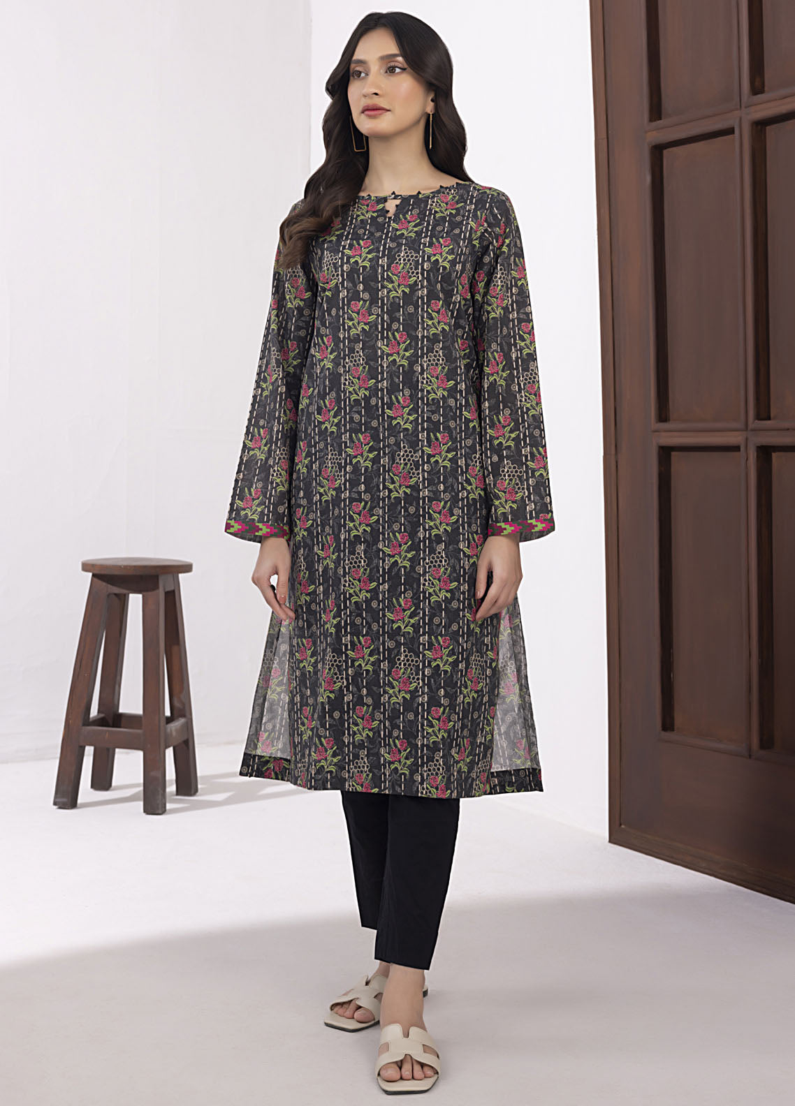 Lakhany Pret Printed Cambric Kurti LG-AM-0057