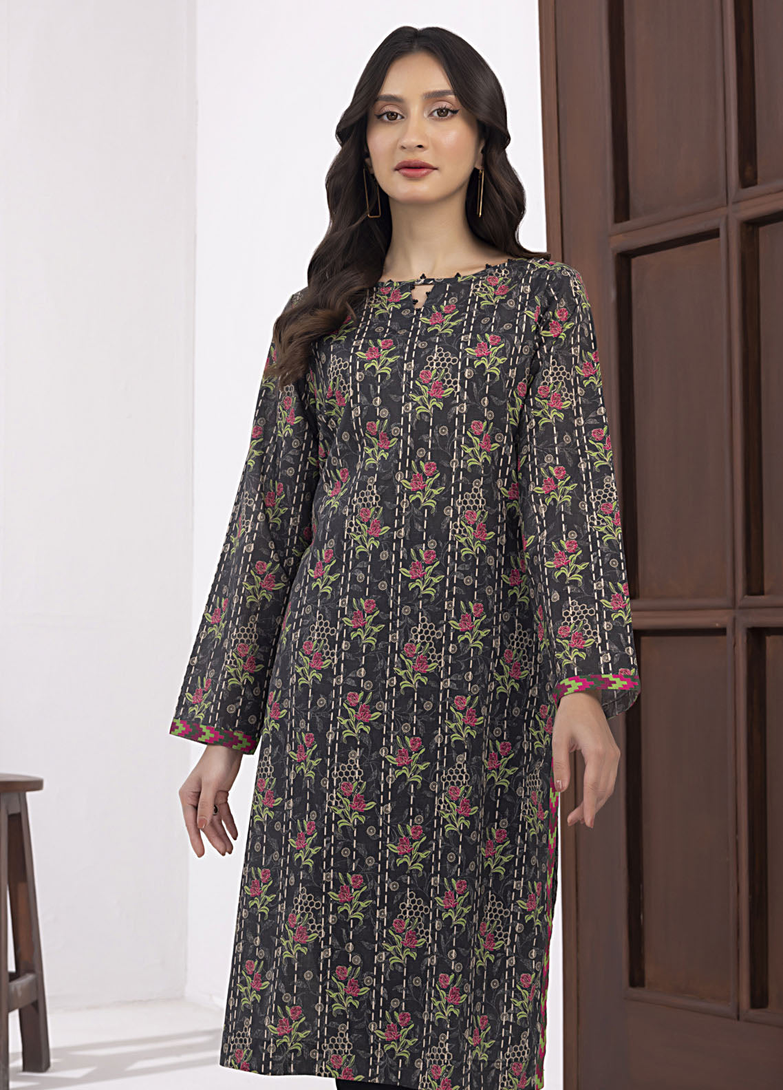 Lakhany Pret Printed Cambric Kurti LG-AM-0057