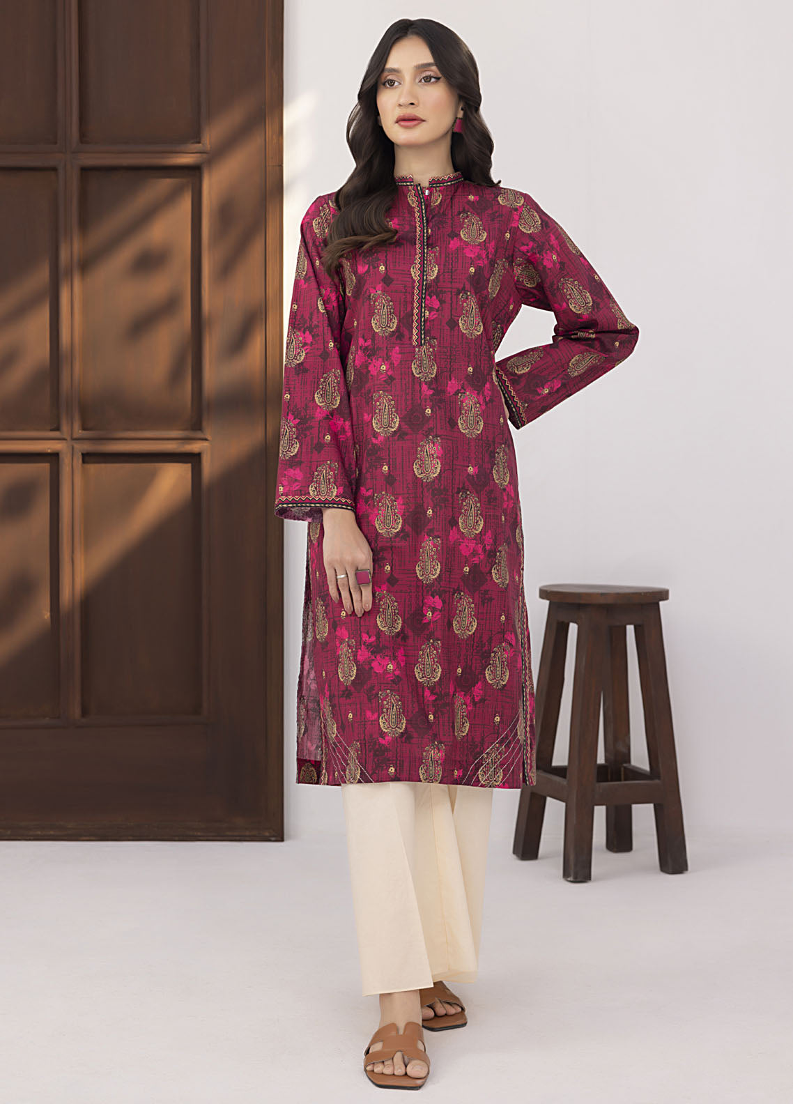 Lakhany Pret Printed Cambric Kurti LG-AM-0066