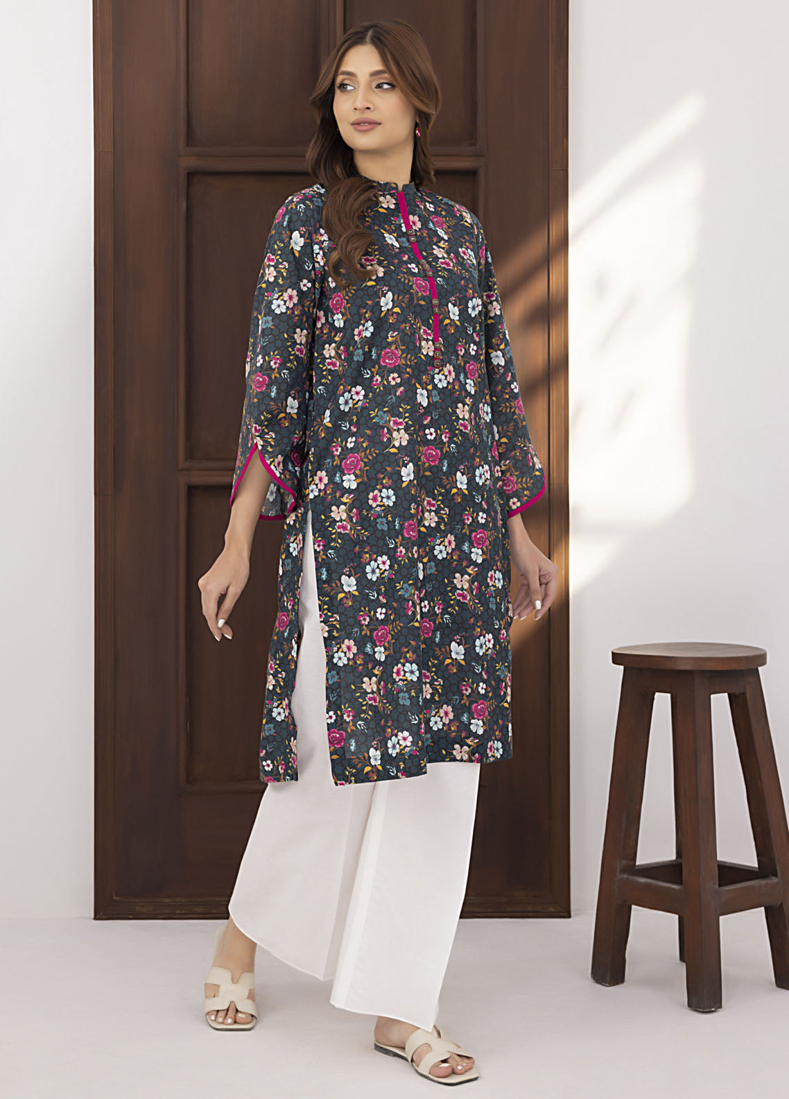 Lakhany Pret Printed Cambric Kurti LG-IZ-0074