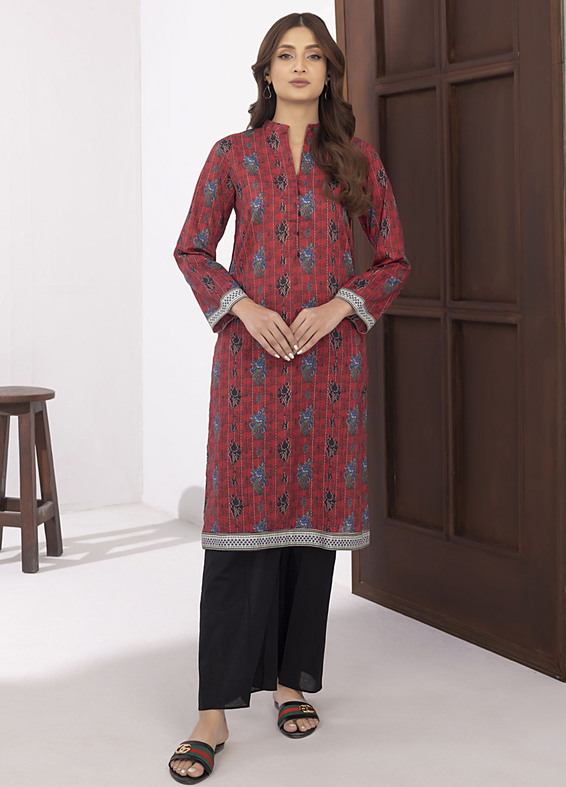 Lakhany Pret Printed Cambric Kurti LG-RM-0039