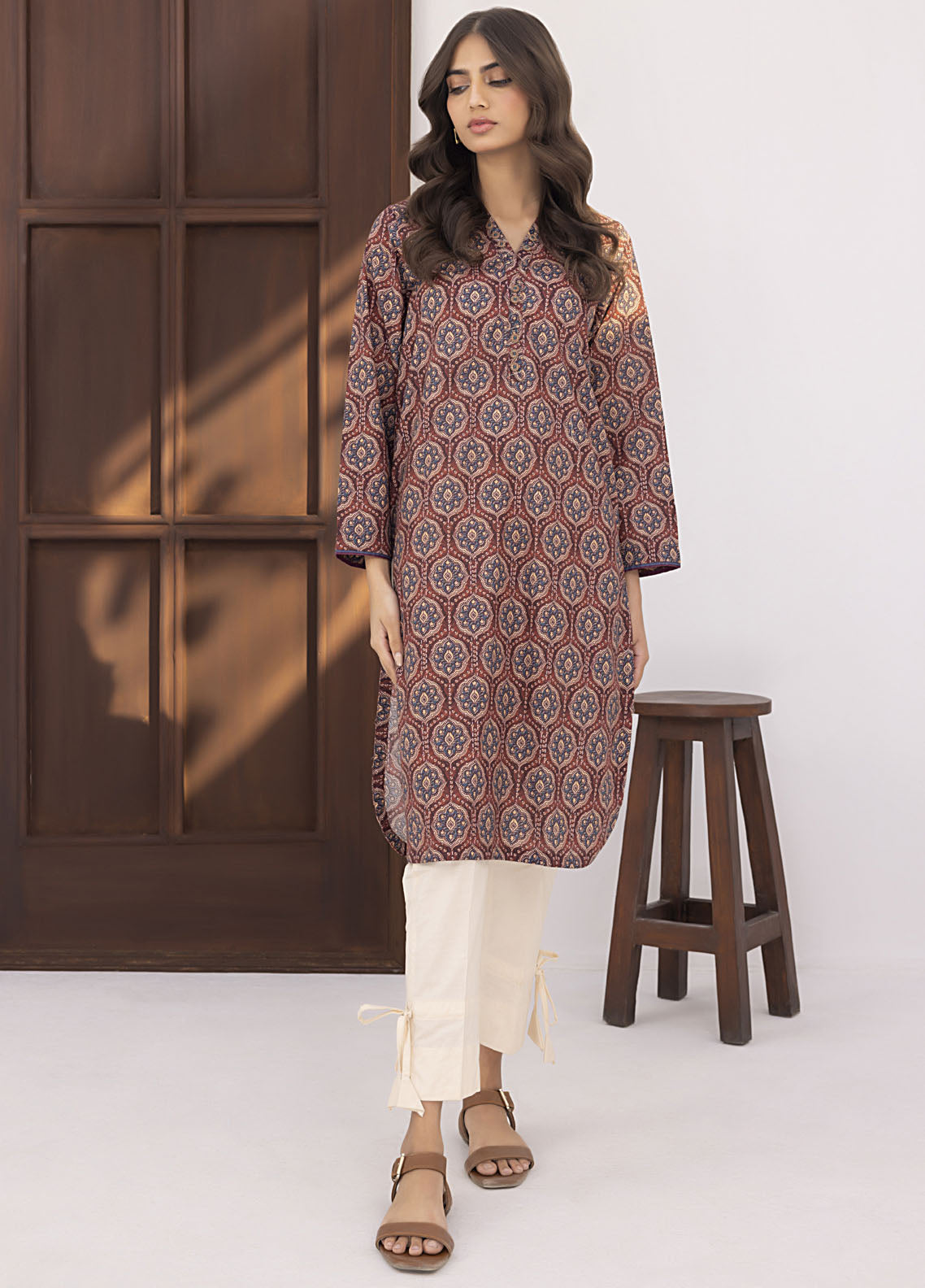 Lakhany Pret Printed Cambric Kurti LG-RM-0043