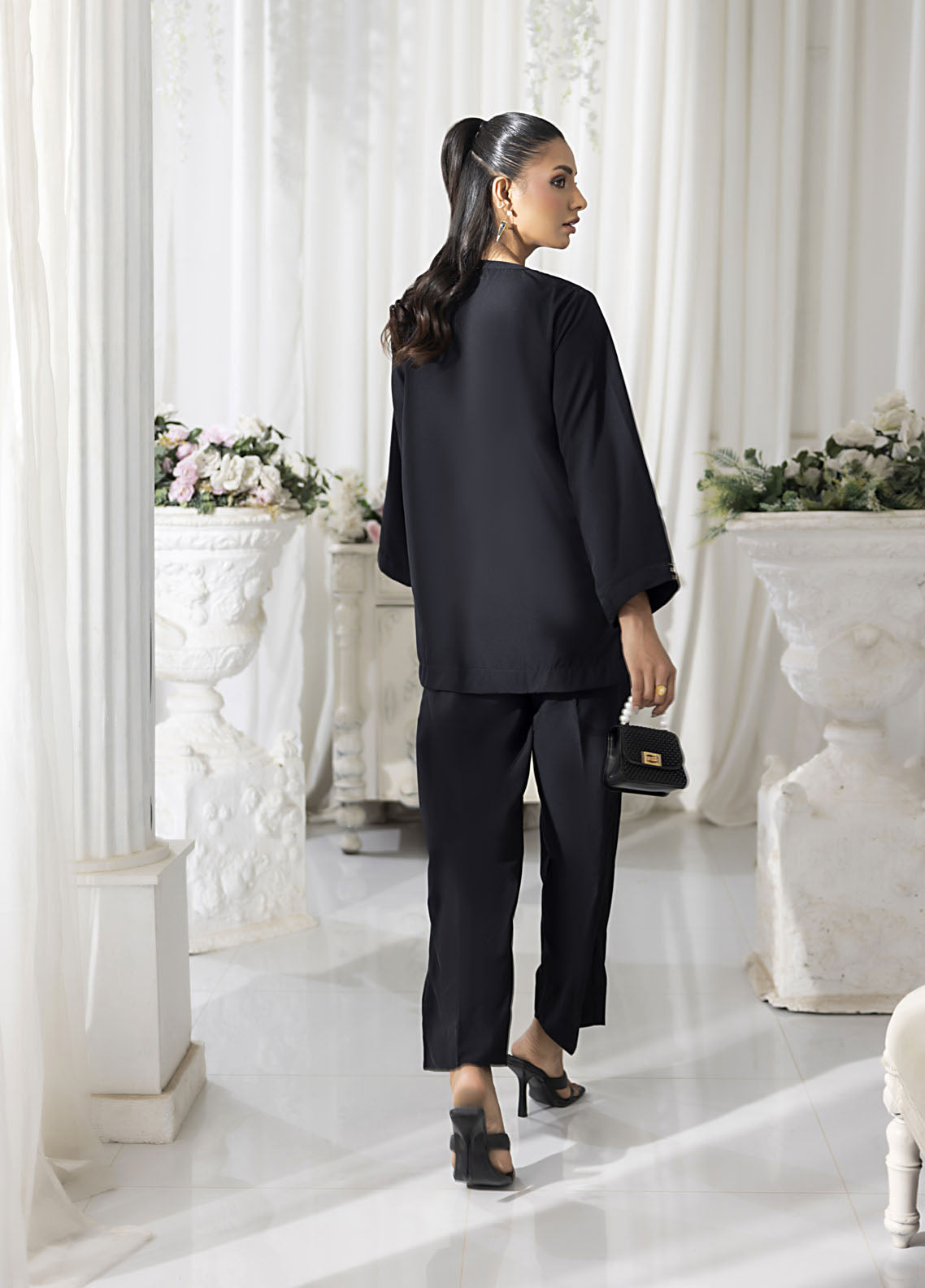 Lakhany Pret Solid Crepe 2 Piece Suit LG-UB-00139