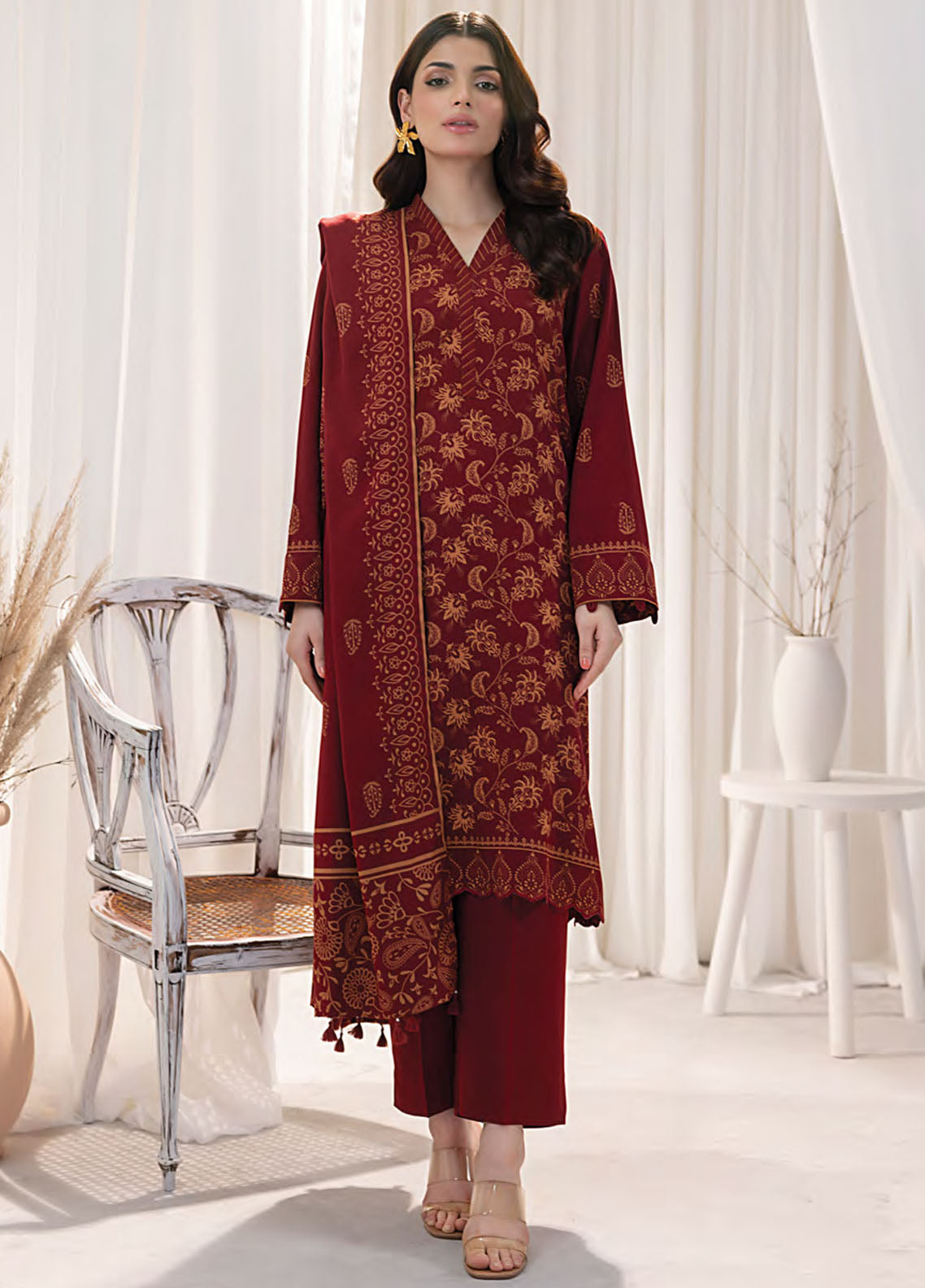 Cashmi By Lakhany Unstitched Winter Collection 2024 LG-UB-0095-A