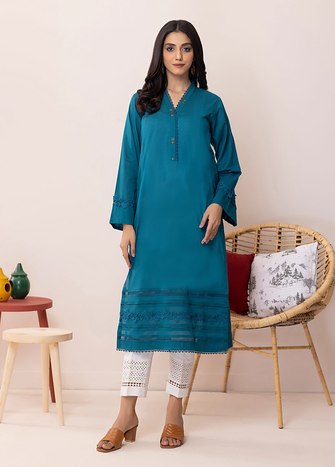 Lakhany Pret Casual Dobby Kurti LSM23SD LG-SK-0056