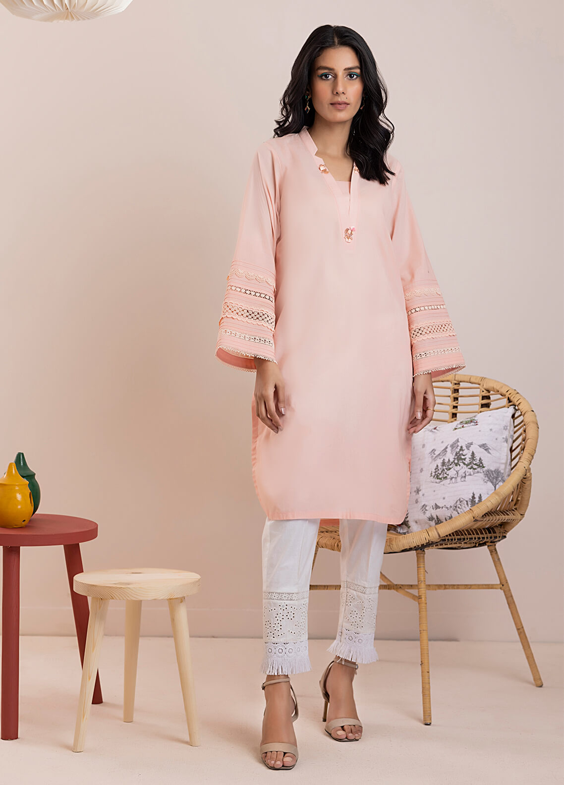 Lakhany Pret Casual Dobby Kurti LSM23SD LG-SK-0057